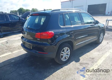 2016 Volkswagen Tiguan S from USA, damaged, VIN WVGAV7AX2GW032915